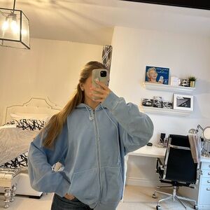 Light Blue Women's Hoodie